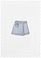 Striped cotton 'Franzesin Skirt'