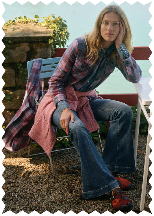 "Overshirt" in Harris Tweed