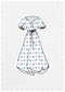 Flower Print 'Prinzessin Dress'