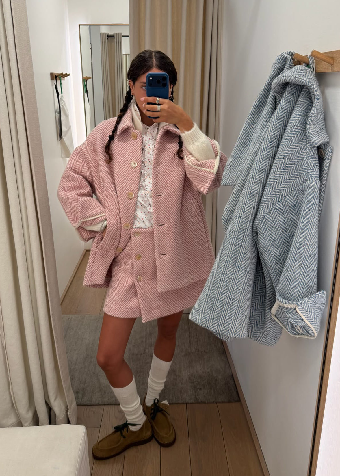 Herringbone Loden Jacket